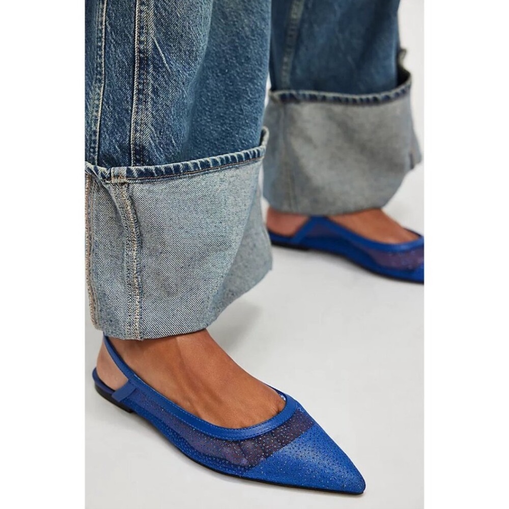 Sheer Glitter Jules Flats - Free People